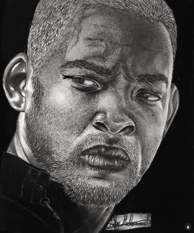 portrait in grafite - image 1