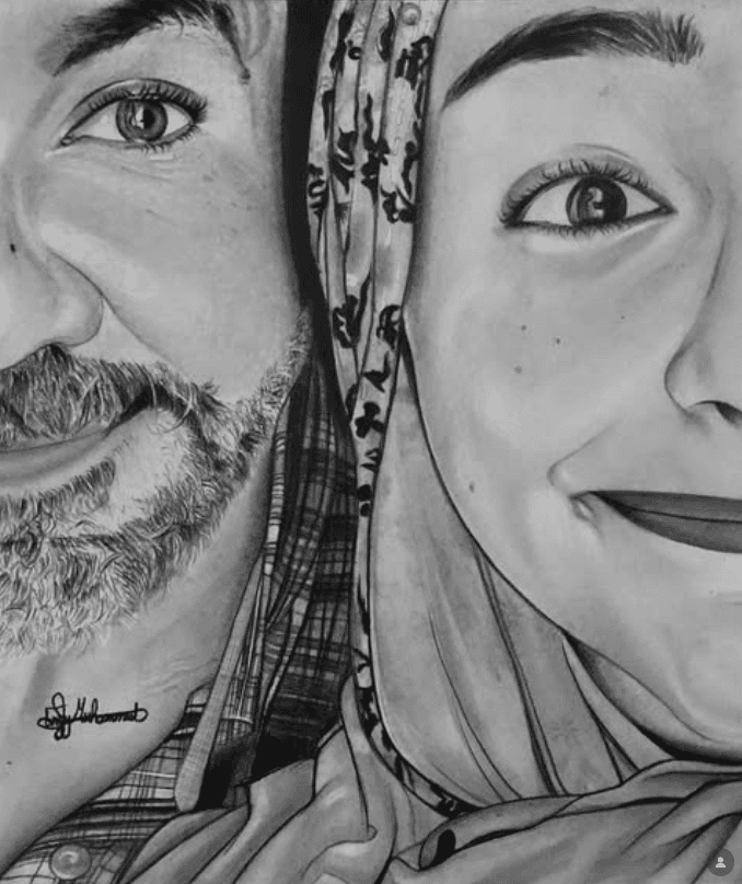 portrait in grafite - image 1