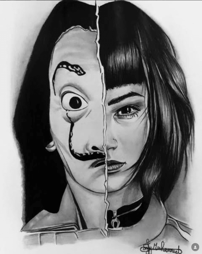 portrait in grafite - image 1