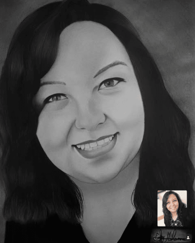 portrait in grafite - image 1