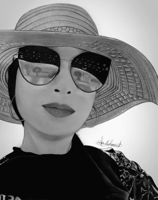 portrait in grafite - image 1